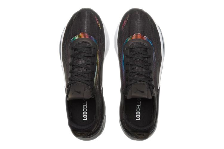 Кроссовки унисекс PUMA Lqdcell Optic Xi iridescent black, 40 EU