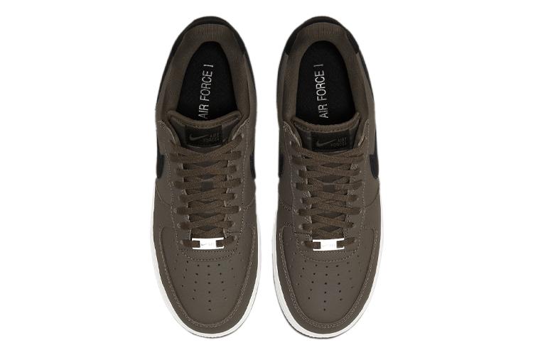 Кроссовки мужские Nike Air Force 1 Craft brown-white, 42.5 EU