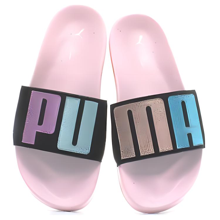 Шлепанцы женские PUMA Sophia Webster X Leadcat Slide parfait pink black, 37 EU