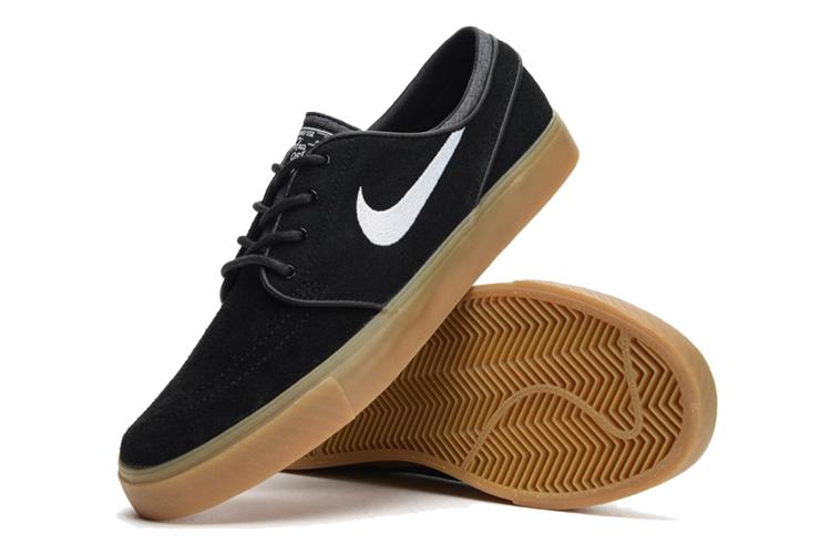 Кроссовки унисекс Nike Zoom Stefan Janoski черные, 38 EU