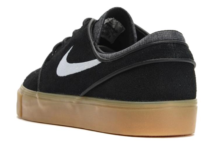 Кроссовки унисекс Nike Zoom Stefan Janoski черные, 38 EU
