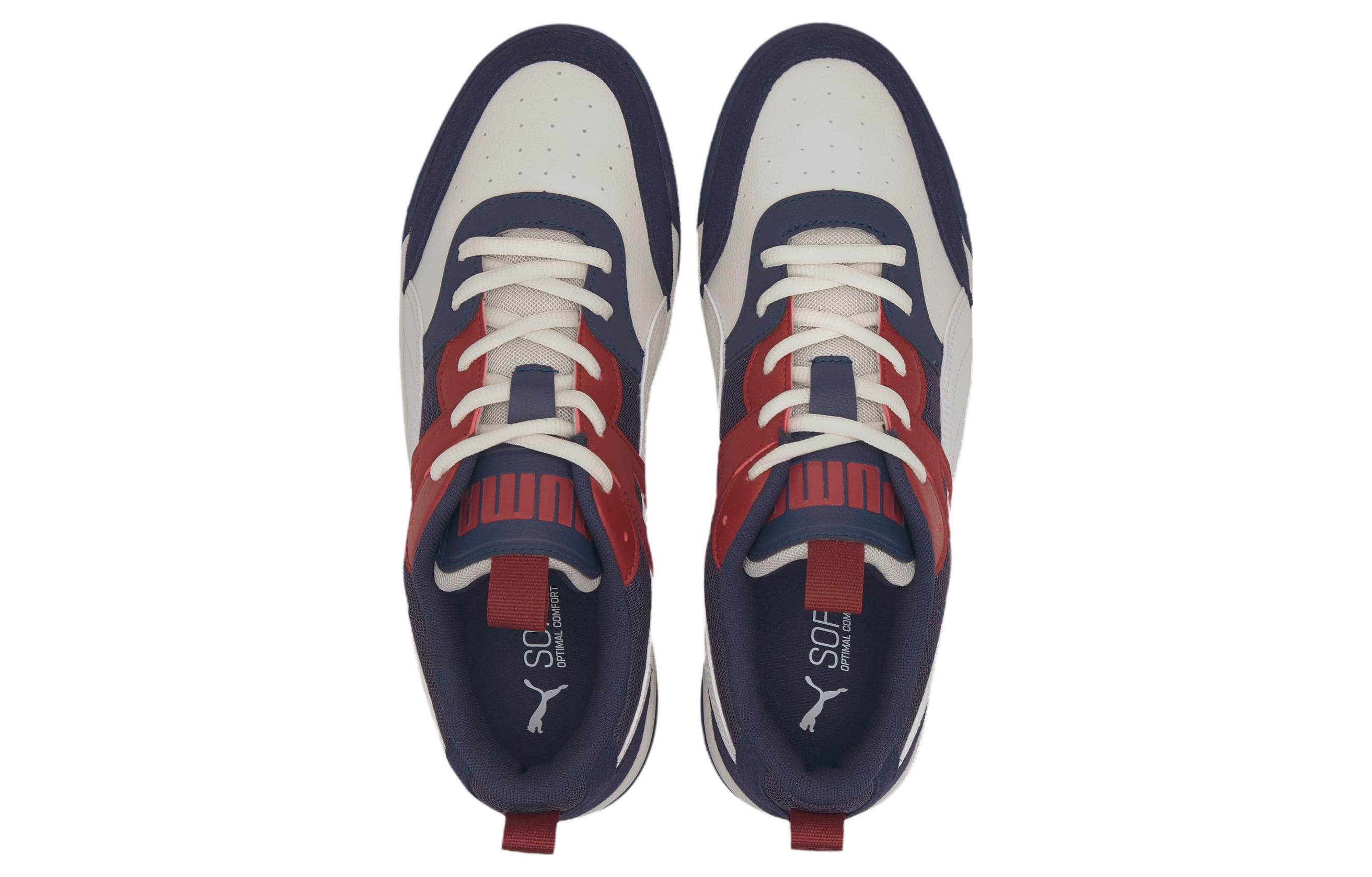 Кроссовки мужские PUMA Backcourt Trainers navy burgundy, 41 EU