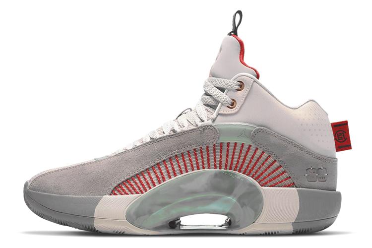 Кроссовки Air Jordan Clot X Air Jordan 35 Sepia Stone, 36 EU