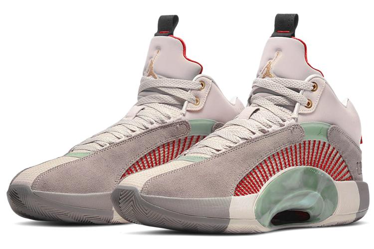 Кроссовки Air Jordan Clot X Air Jordan 35 Sepia Stone, 36 EU