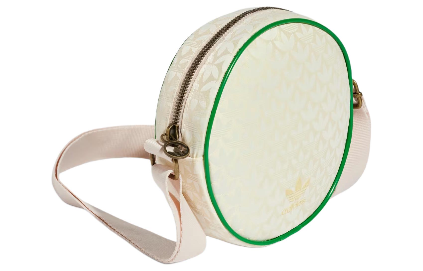 Сумка женская Adidas Originals Jacquard IS3008 ivory & mauve & green