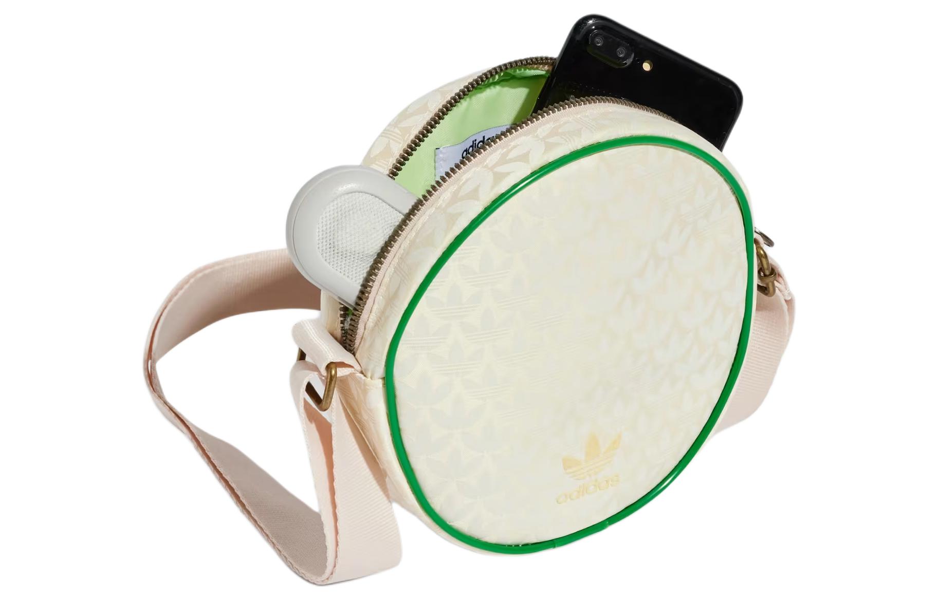 Сумка женская Adidas Originals Jacquard IS3008 ivory & mauve & green