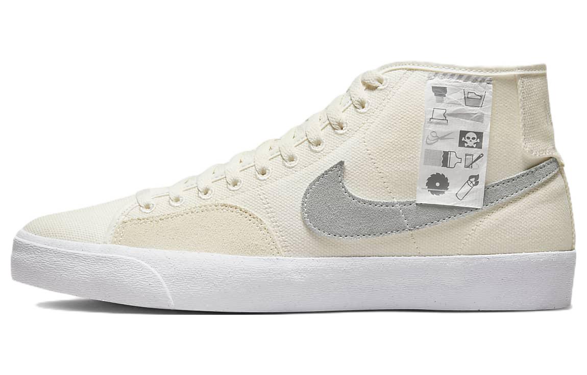 Кеды мужские Nike SB Blazer Court Mid Premium белые, 41 EU