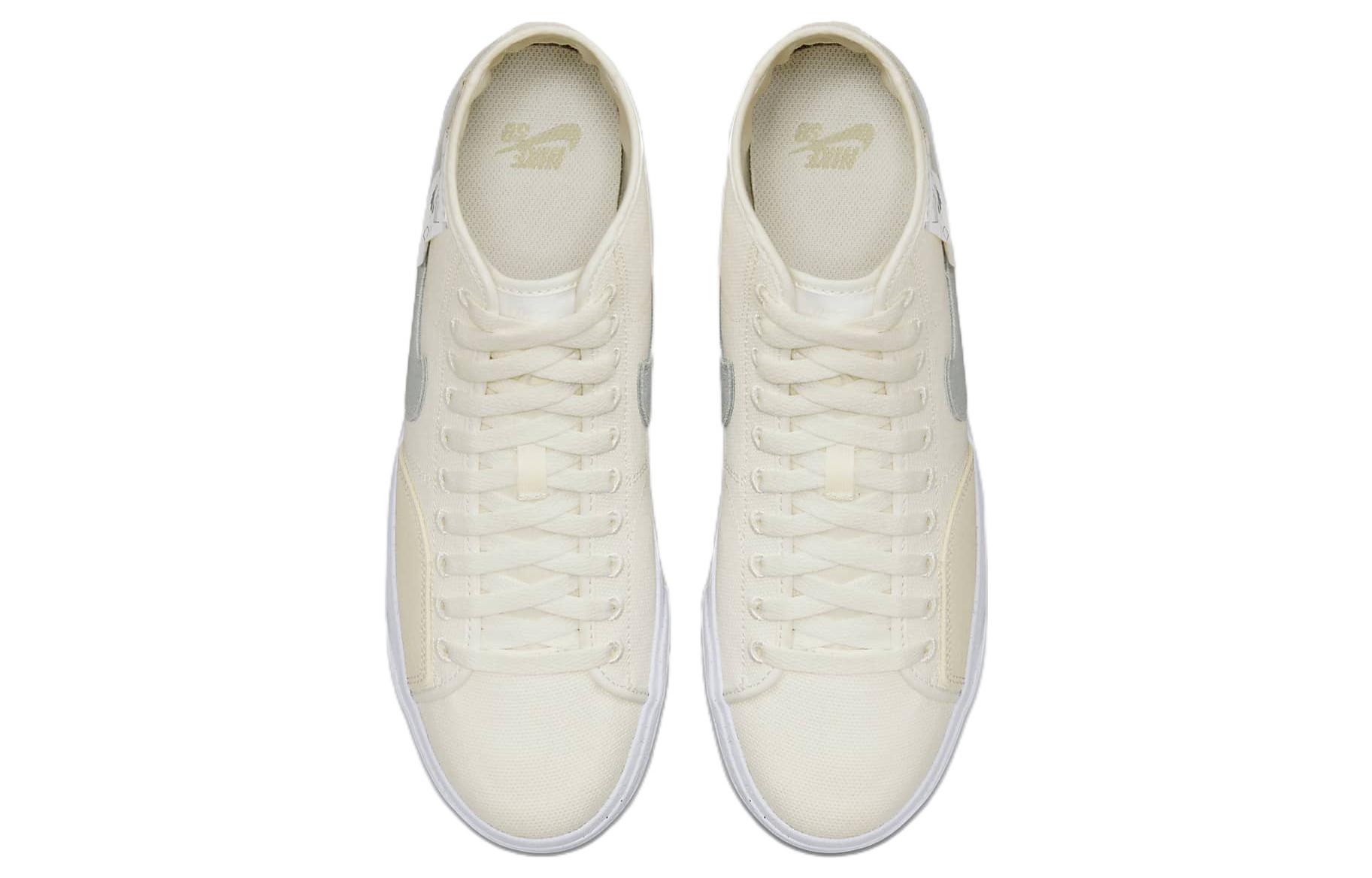 Кеды мужские Nike SB Blazer Court Mid Premium белые, 41 EU