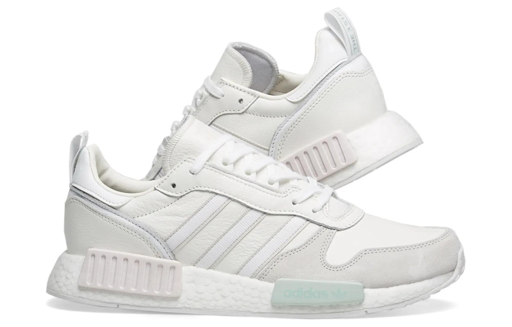Кроссовки унисекс Adidas Rising Star X R1 Never Made Pack Triple White, 42 2/3 EU
