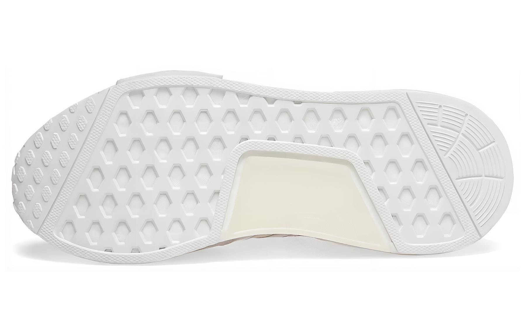 Кроссовки унисекс Adidas Rising Star X R1 Never Made Pack Triple White, 42 2/3 EU