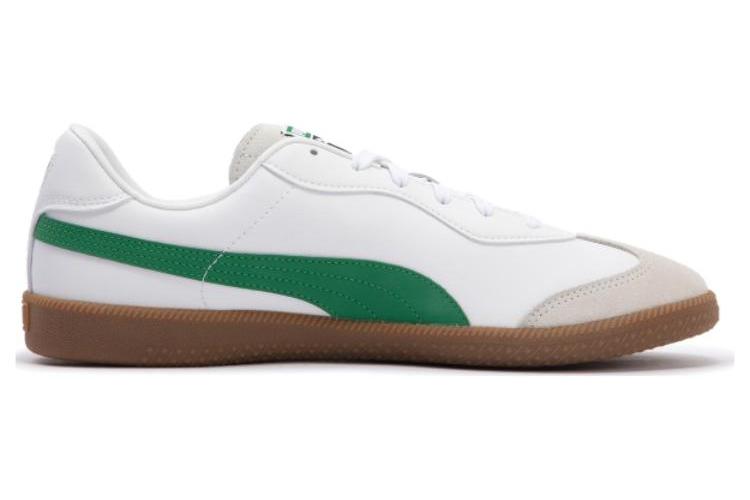 Бутсы мужские PUMA King 21 IT белые, зеленые, 45 EU