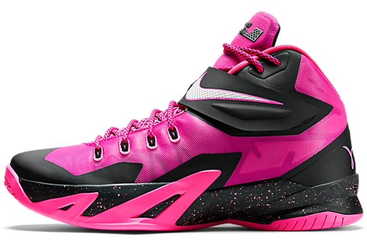 Кроссовки мужские Nike LeBron Zoom Soldier 8 think pink, 42.5 EU