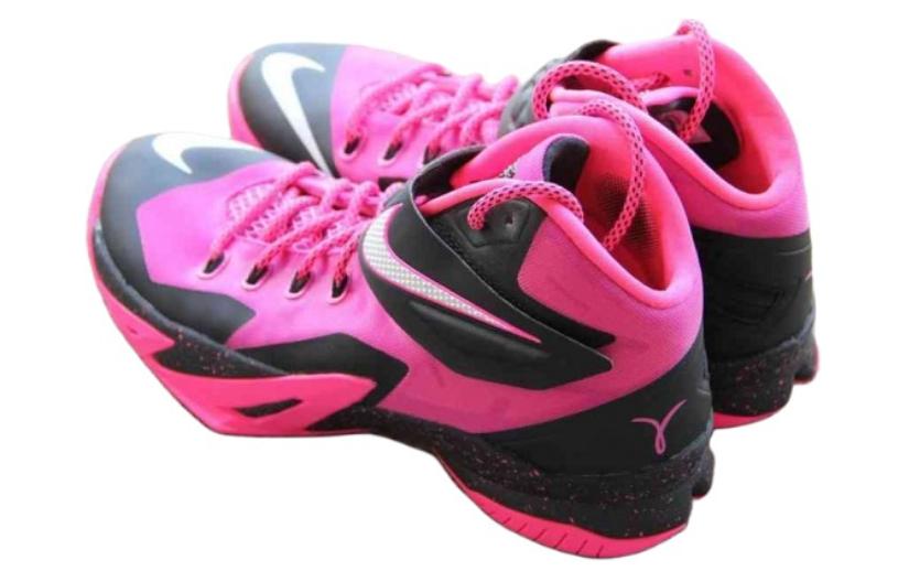 Кроссовки мужские Nike LeBron Zoom Soldier 8 think pink, 42.5 EU
