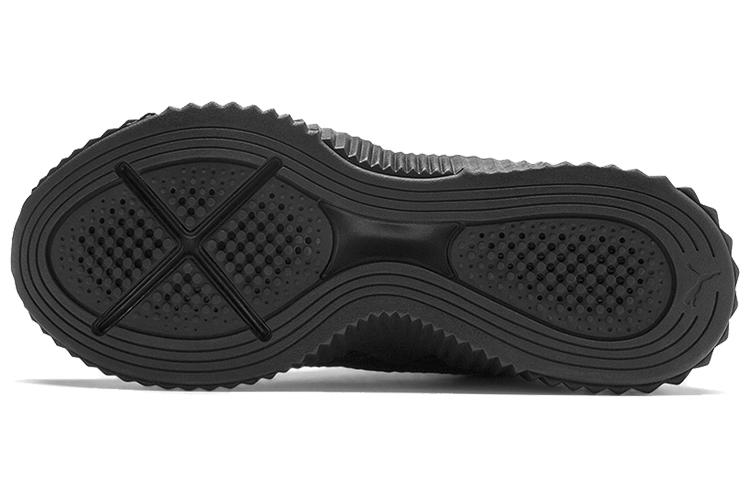 Кроссовки женские PUMA Defy Stitched Croc Low Top черные, 36 EU