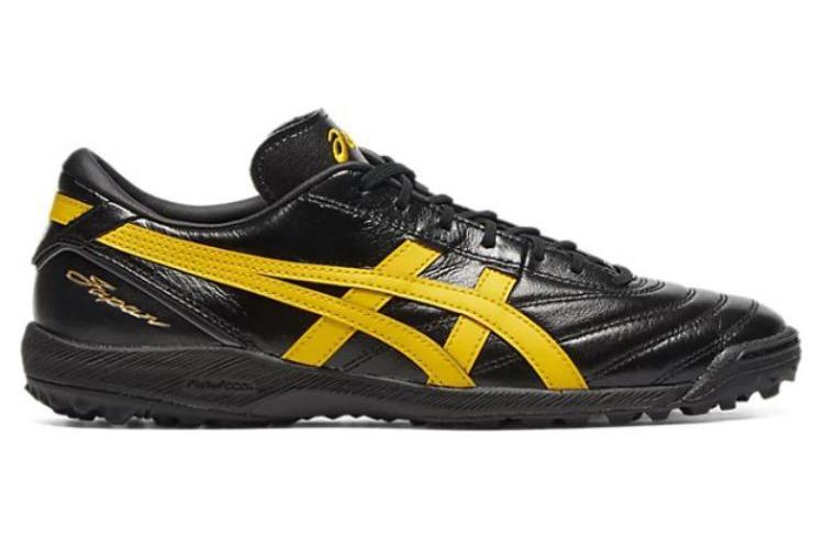 Бутсы мужские ASICS C3 FF TF черные, желтые, 39.5 EU