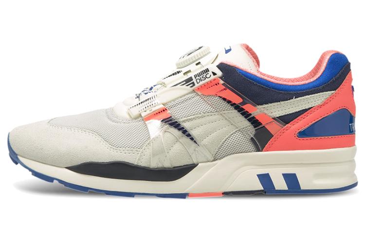 Кроссовки унисекс PUMA Xs 7000 Disc Story Low khaki/red/blue, 38 EU