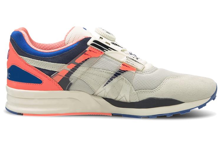 Кроссовки унисекс PUMA Xs 7000 Disc Story Low khaki/red/blue, 38 EU