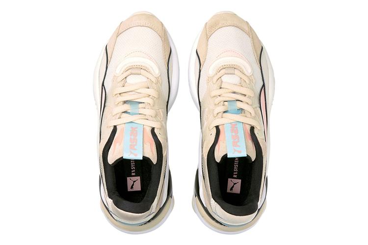 Кроссовки женские PUMA Rs 2K Metallic хаки/розовый, 38 EU