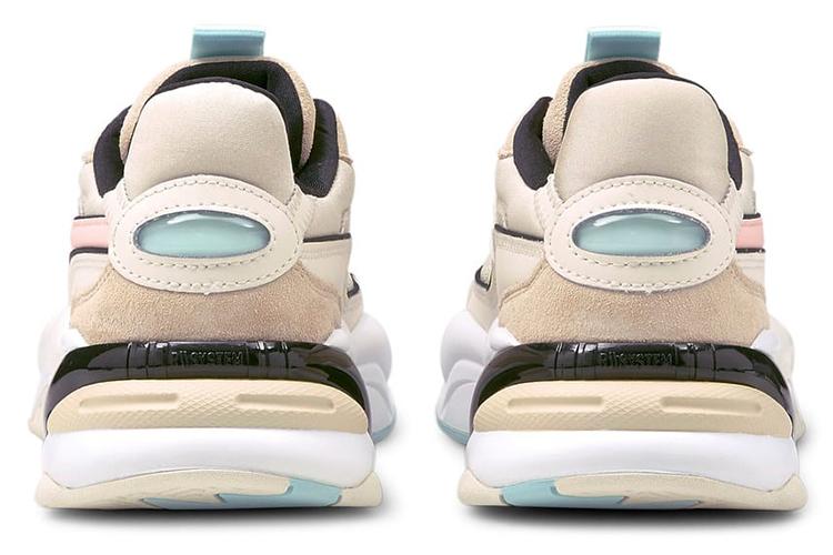 Кроссовки женские PUMA Rs 2K Metallic хаки/розовый, 38 EU