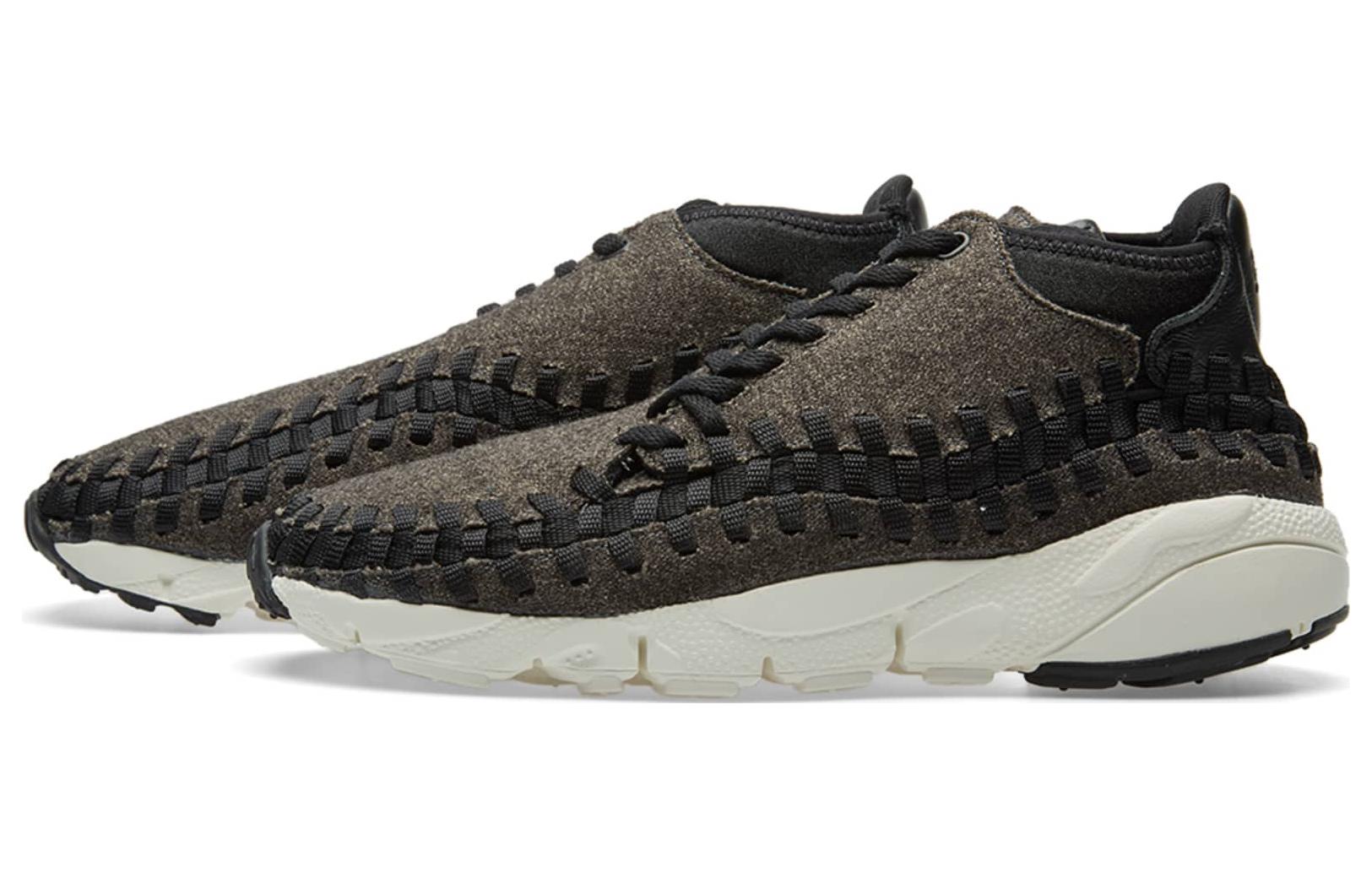 Кроссовки мужские Nike Air Footscape Woven Chukka SE серые, 44 EU