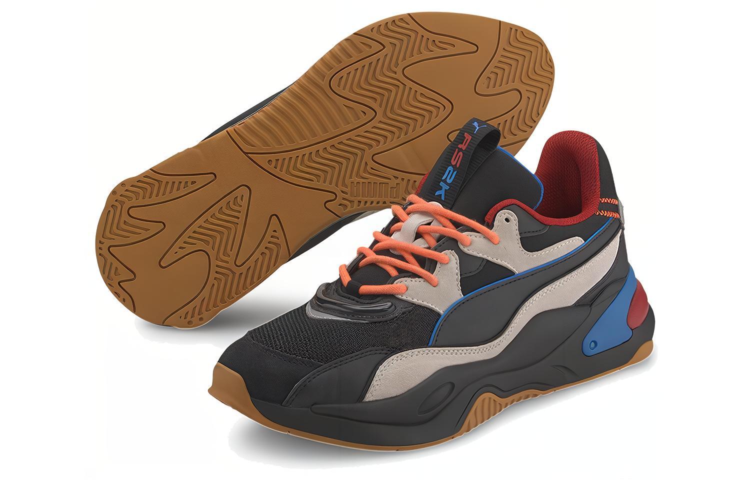 Кроссовки унисекс PUMA RS 2K RF черные, 36 EU