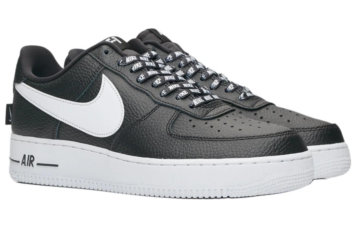 Спортивные кеды мужские Nike Air Force 1 Low NBA черные, 45 EU