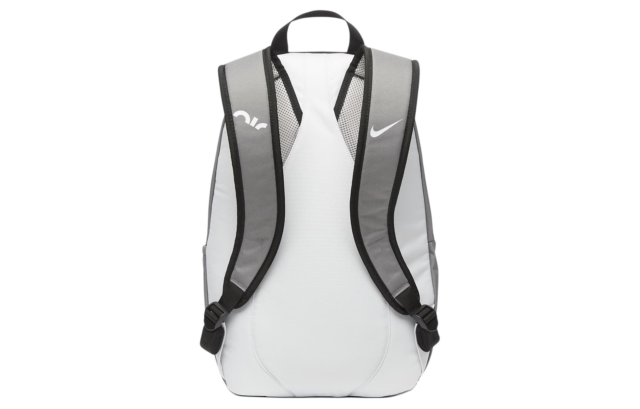 Рюкзак унисекс Nike DV6246-029, asphalt gray & light iron ore gray & mountain white