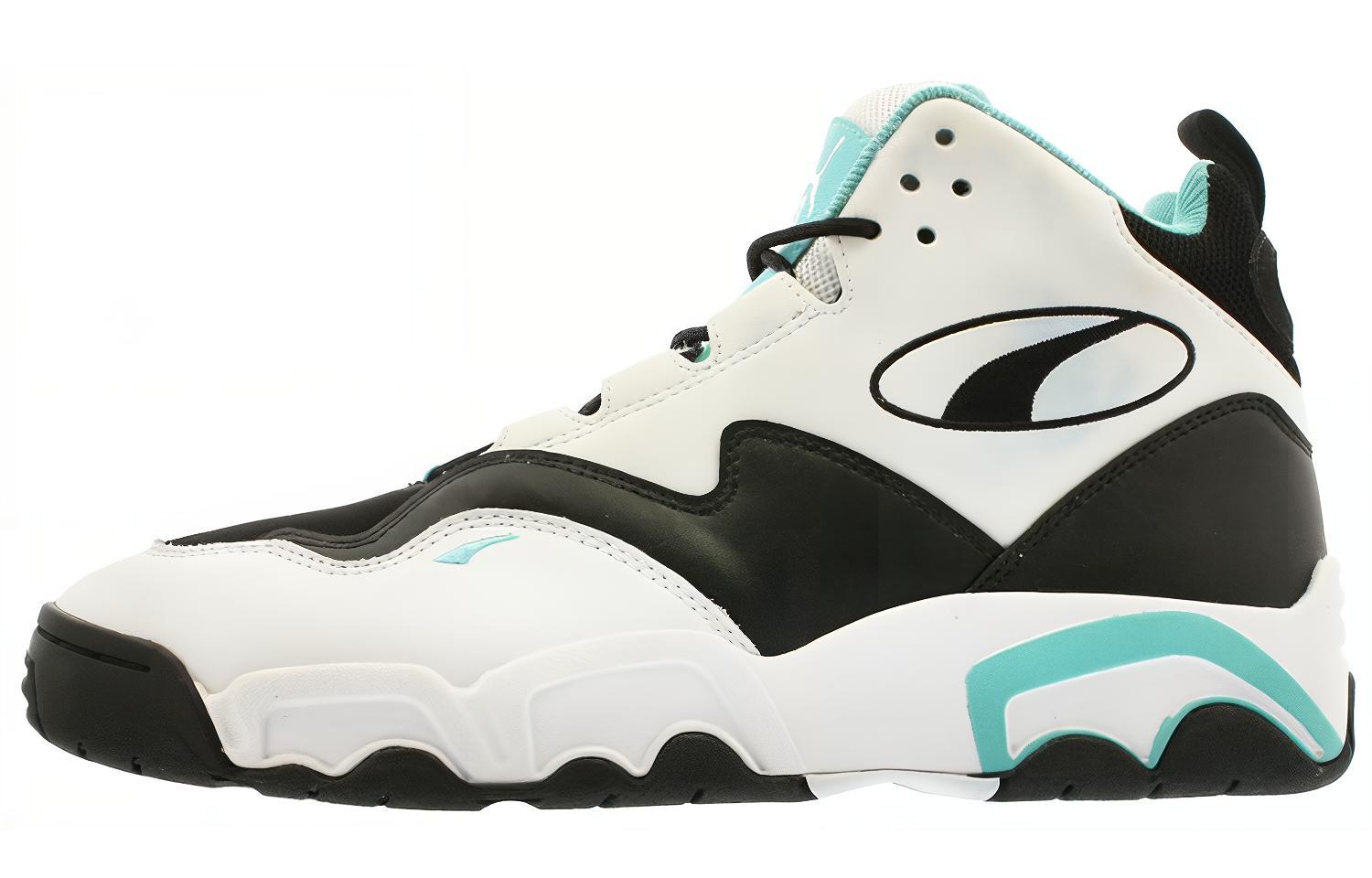 Кроссовки унисекс PUMA Source Mid белые, синие, черные, 35.5 EU