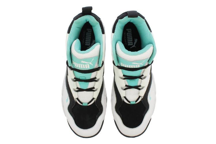 Кроссовки унисекс PUMA Source Mid белые, синие, черные, 35.5 EU