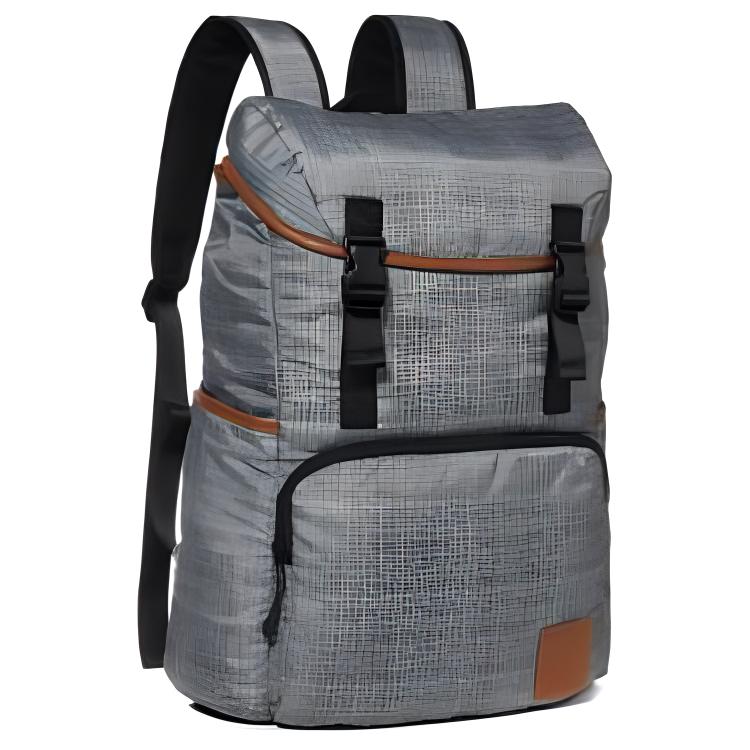 Рюкзак унисекс New Balance WIB1715-GRN серый/черный/коричневый