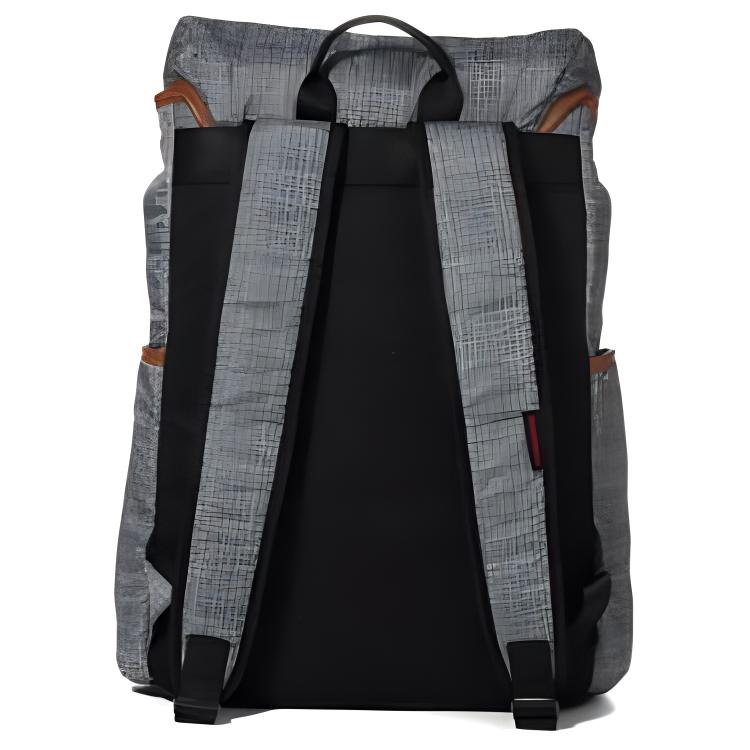 Рюкзак унисекс New Balance WIB1715-GRN серый/черный/коричневый