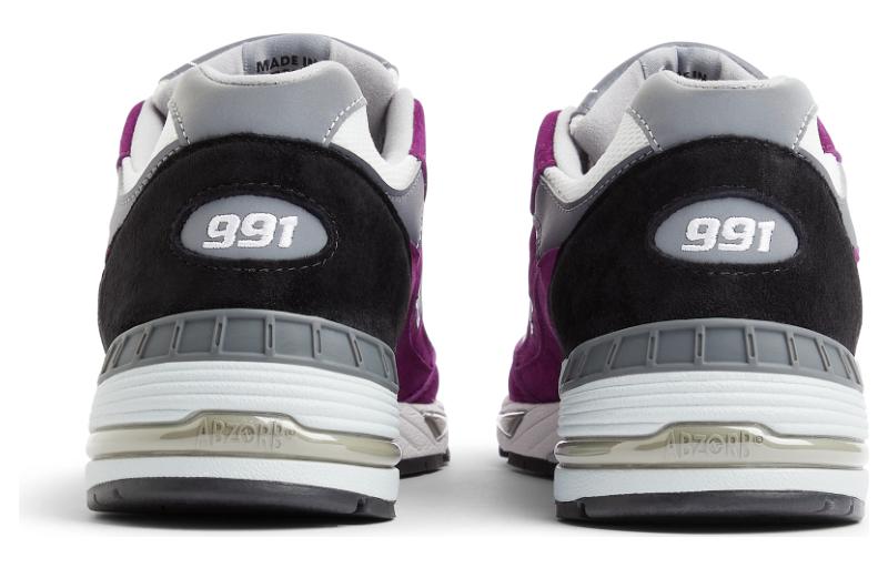 Кроссовки мужские New Balance 991 MiUK, 41.5 EU, purple