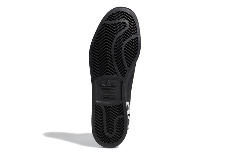 Кеды женские Adidas Hard Court High Overbranding черные-белые, 36 2/3 EU