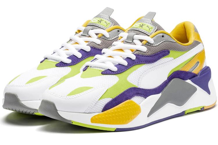 Кроссовки мужские PUMA RS X3 Level Up белые, 38 EU