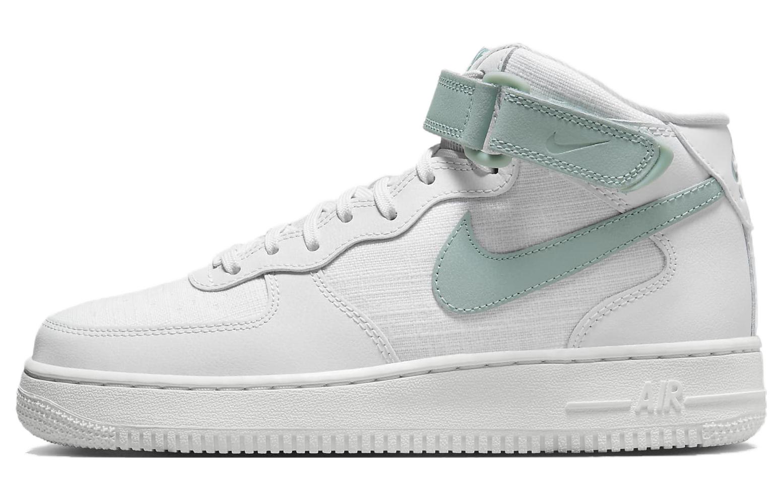Кеды женские Nike Air Force 1 07 Mid белые минерал, 36.5 EU