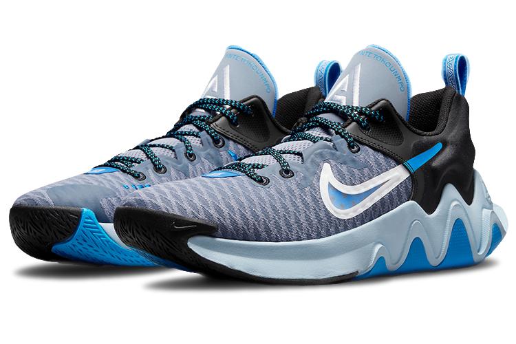 Кроссовки мужские Nike Giannis Immortality City Edition, blue-black, 47.5 EU