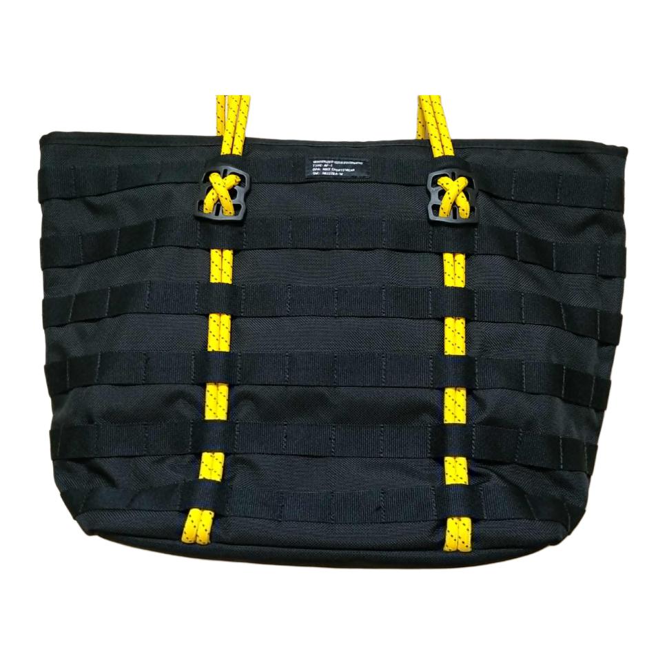 Сумка унисекс Nike ba4989-011 черно-желтая