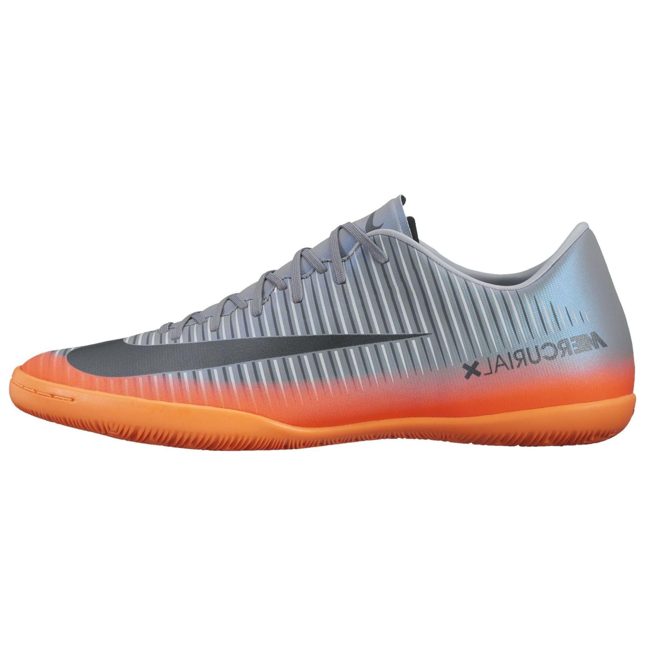 Бутсы мужские Nike MercurialX Victory 6 CR7 серебристые, 42.5 EU