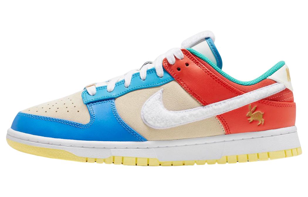 Кроссовки Nike Dunk Low Year Of The Rabbit многоцветные, 36 EU