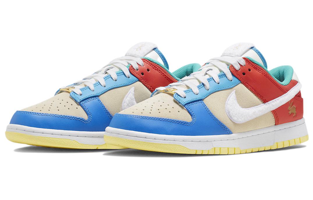 Кроссовки Nike Dunk Low Year Of The Rabbit многоцветные, 36 EU