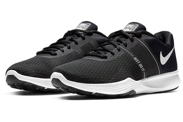 Кроссовки женские Nike City Trainer 2 белые/черные, 36 EU