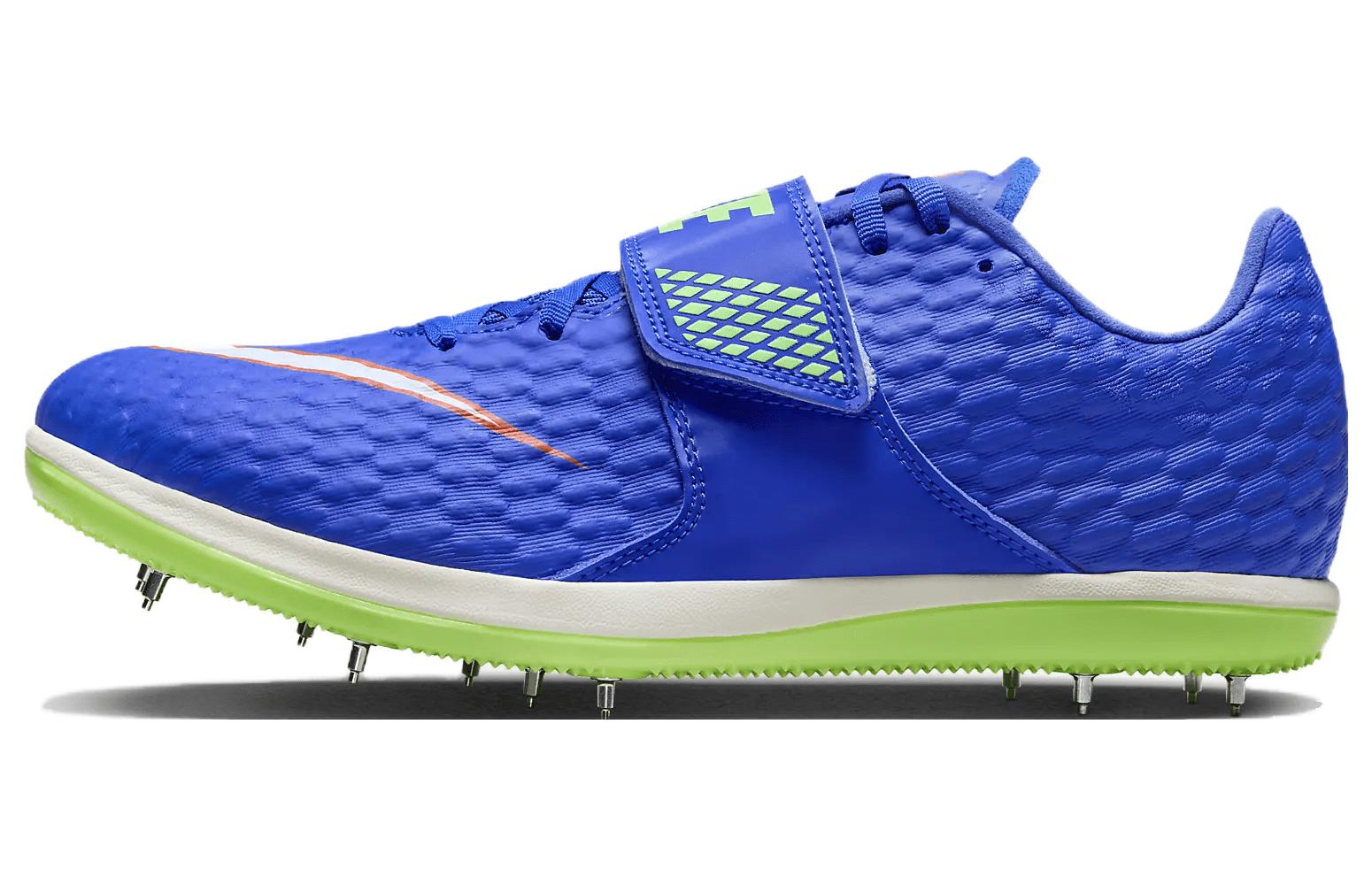 Кроссовки унисекс Nike High Jump Elite Racer с шипами, blue, 39 EU