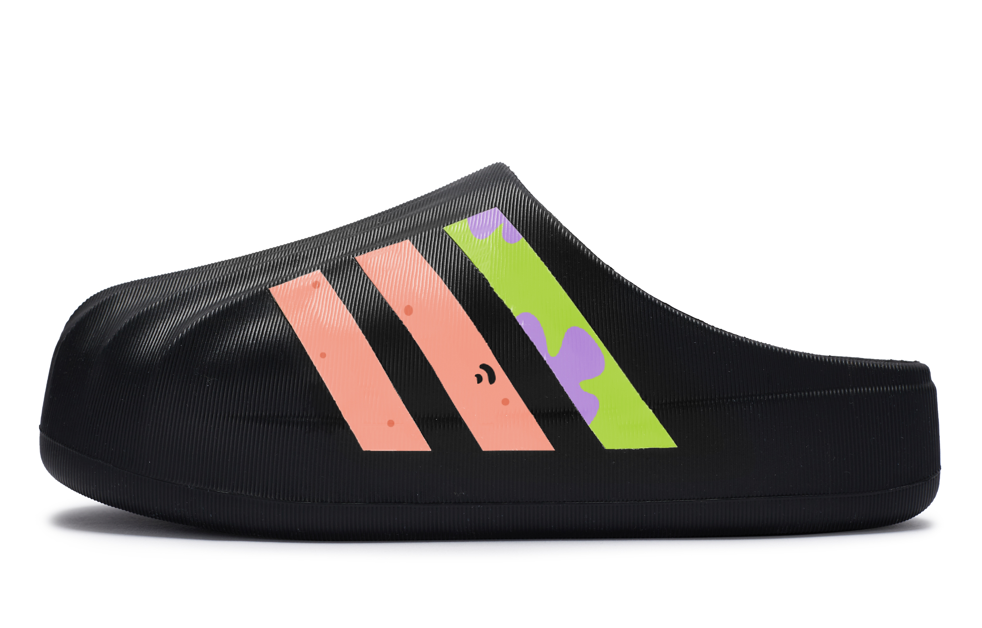 Black Pink Green Purple