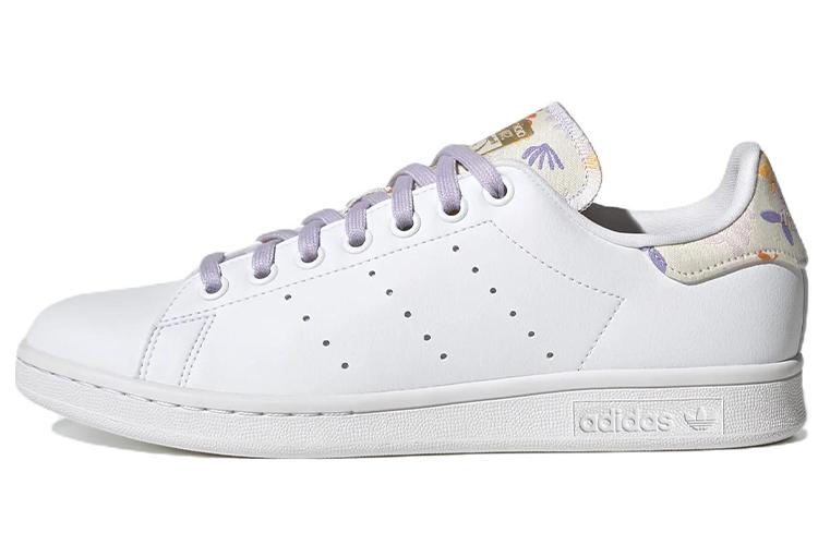 Кеды женские Adidas Stan Smith Floral белые, 41 1/3 EU