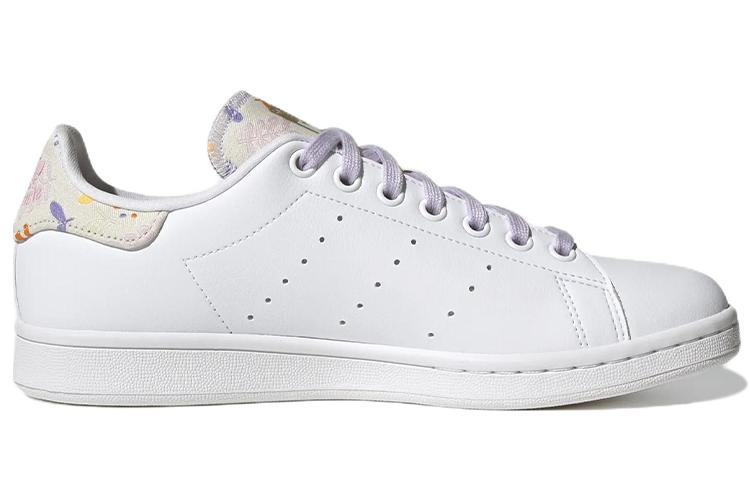 Кеды женские Adidas Stan Smith Floral белые, 41 1/3 EU