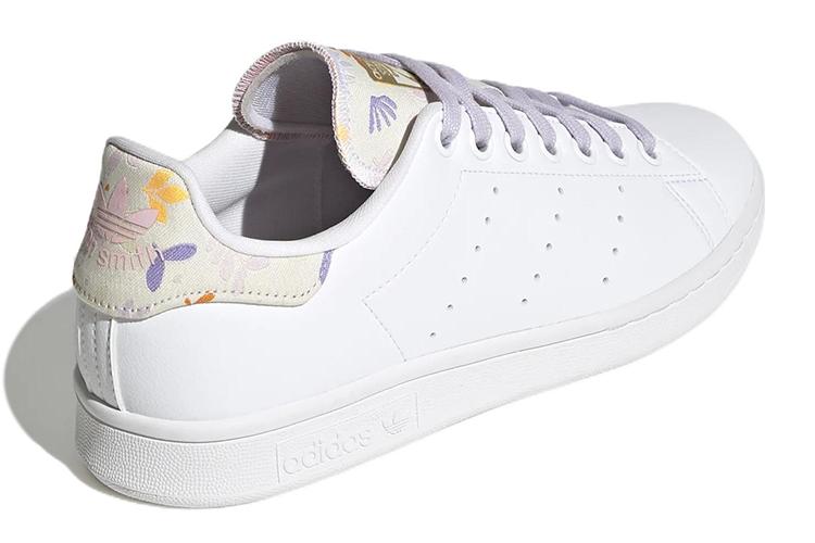 Кеды женские Adidas Stan Smith Floral белые, 41 1/3 EU
