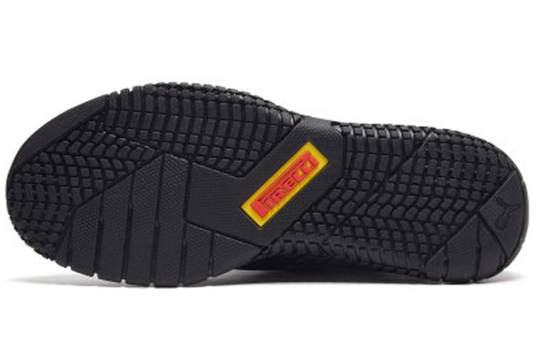 Тренинговые кроссовки унисекс PUMA Replicat X черные, желтые, 41 EU