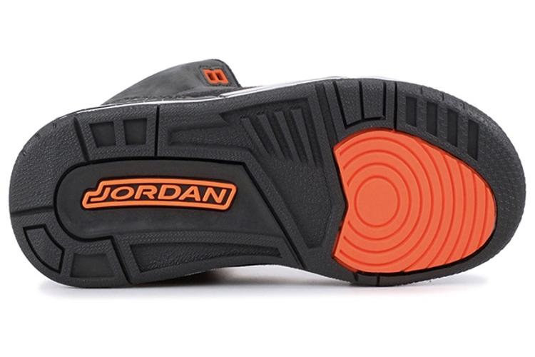 Кеды женские Air Jordan 3 Retro GS черные, 36 EU