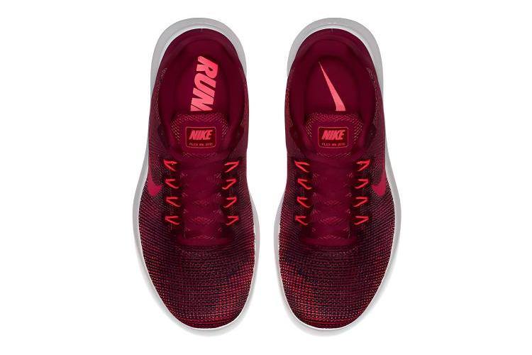 Кроссовки женские Nike Flex 2018 RN белые/красные, 35.5 EU