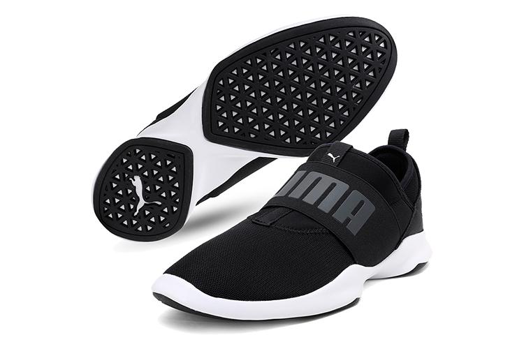 Кроссовки унисекс PUMA 363699-01 черные, белые, серые, 35.5 EU